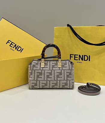 Fendi By The Way Boston Mini Handbag Size 17 x 8 x 12 cm