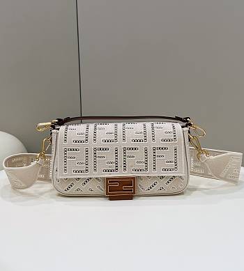 Fendi Baguette Bag Size 28 × 6 × 14 cm
