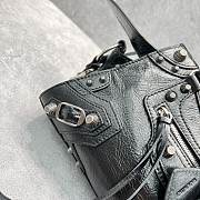Balenciaga Neo Cagole Motorcycle Black Bag Size 26 x 13 x 18 cm - 3
