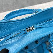 Balenciaga Neo Cagole Motorcycle Blue Bag Size 26 x 13 x 18 cm - 6