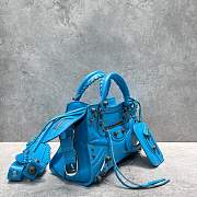 Balenciaga Neo Cagole Motorcycle Blue Bag Size 26 x 13 x 18 cm - 5