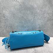 Balenciaga Neo Cagole Motorcycle Blue Bag Size 26 x 13 x 18 cm - 2