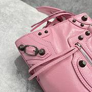 Balenciaga Neo Cagole Motorcycle Pink Bag Size 26 x 13 x 18 cm - 5