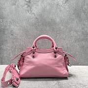 Balenciaga Neo Cagole Motorcycle Pink Bag Size 26 x 13 x 18 cm - 3