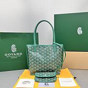 Goyard Double Sided Mini Tote Green Size 28.5 x 10.5 x 37.5 cm  - 1