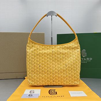 Goyard New Hobo Underarm Yellow Bag Size 34 x 14 x 26 cm