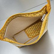 Goyard New Hobo Underarm Yellow Bag Size 34 x 14 x 26 cm - 6