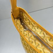 Goyard New Hobo Underarm Yellow Bag Size 34 x 14 x 26 cm - 5