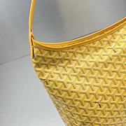 Goyard New Hobo Underarm Yellow Bag Size 34 x 14 x 26 cm - 4