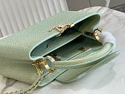 Louis Vuitton LV Capucines BB Handbag Green Size 27 x 18 x 9 cm - 2