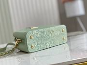 Louis Vuitton LV Capucines Mini Handbag Green Size 21 x 14 x 8 cm - 6