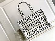 Celine Letter Tote Bag Size 41 x 28 x 17 cm - 4