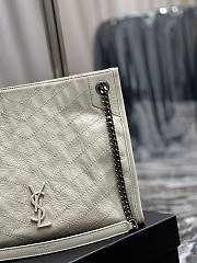 YSL Shopping Bag White Size 33 x 27 x 11.5 cm - 6