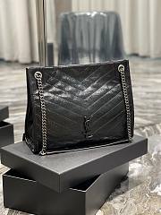 YSL Shopping Bag Black Size 33 x 27 x 11.5 cm - 6