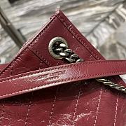YSL Shopping Bag Red Size 33 x 27 x 11.5 cm - 3