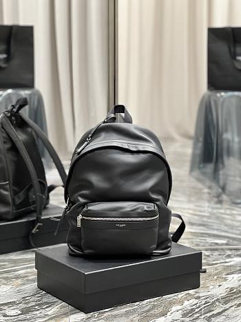 YSL Backpack Black Size 26 × 35 x 16 cm