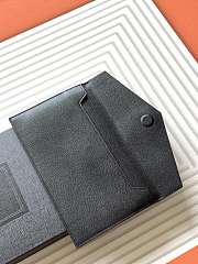 YSL Flap Envelope Clutch Black Size 27 × 16 × 2 cm - 5