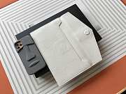 YSL Flap Envelope Clutch White Size 27 × 16 × 2 cm - 4