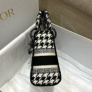 Dior Mini Lady D-Lite Bag Size 17 x 15 x 17 cm - 3