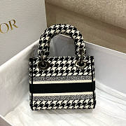 Dior Mini Lady D-Lite Bag Size 17 x 15 x 17 cm - 5