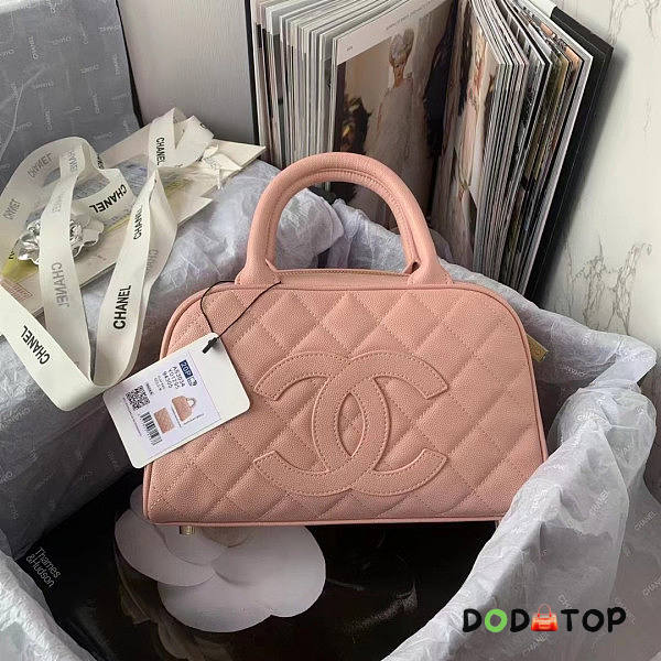 Chanel Cl Vintage Pink Bag Size 25 x 14 x 9 cm - 1