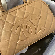 Chanel Cl Vintage Beige Bag Size 25 x 14 x 9 cm - 6