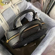 Chanel Cl Vintage Black Bag Size 25 x 14 x 9 cm - 5