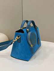 Fendi By The Way Medium Blue Size 27 x 13 x 15 cm - 4