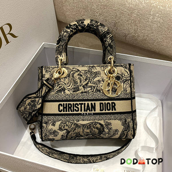 Dior Lady D-Lite Bag 05 Size 24 x 20 x 11 cm - 1