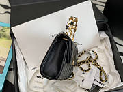 Chanel Cl Handle Bag Black Size 10 x 18 x 4.5 cm - 3