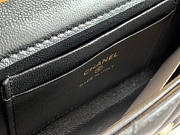 Chanel Cl Handle Bag Black Size 10 x 18 x 4.5 cm - 6