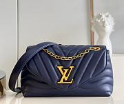 Louis Vuitton New Wave Chain Bag Blue Size 24 x 14 x 9 cm - 1