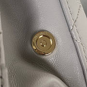 Chanel Cl Vanity Case Grey Size 11.5 × 15 × 8.5 cm - 3