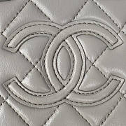 Chanel Cl Vanity Case Grey Size 11.5 × 15 × 8.5 cm - 5