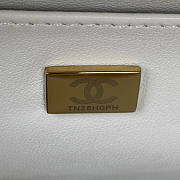 Chanel Cl Vanity Case White Size 11.5 × 15 × 8.5 cm - 2