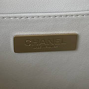 Chanel Cl Vanity Case White Size 11.5 × 15 × 8.5 cm - 6