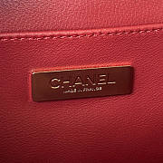 Chanel Cl Vanity Case Red Size 11.5 × 15 × 8.5 cm - 5