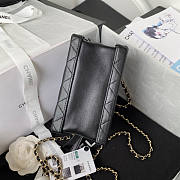 Chanel Cl Vanity Case Black Size 11.5 × 15 × 8.5 cm - 3