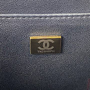 Chanel Cl Vanity Case Black Size 11.5 × 15 × 8.5 cm - 6