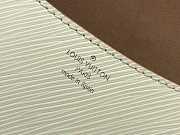 Louis Vuitton LV M59457 Buci Crossbody Bag Quartz White Size 24.5 x 15.5 x 9 cm - 5