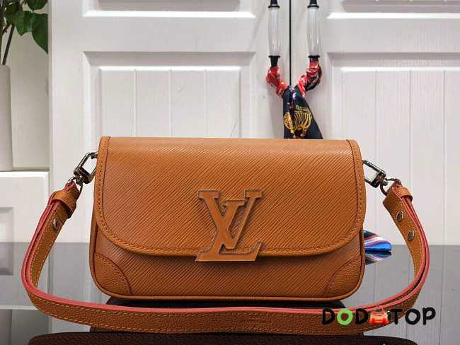Louis Vuitton Buci Crossbody Bag M59460 Gold Miel Brown Size 24.5 x 15.5 x 9 cm - 1