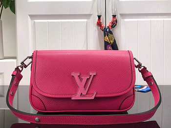 Louis Vuitton Buci Crossbody Bag M59459 Dragon Fruit Pink Size 24.5 x 15.5 x 9 cm