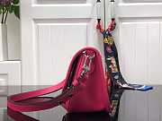 Louis Vuitton Buci Crossbody Bag M59459 Dragon Fruit Pink Size 24.5 x 15.5 x 9 cm - 5