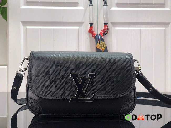Louis Vuitton Buci Crossbody Bag M59457 Black Size 24.5 x 15.5 x 9 cm - 1