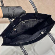 Prada Leather Tote Bag Black Size 38 x 5 x 36 cm - 4