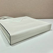 Prada Leather Tote Bag White Size 38 x 5 x 36 cm - 6