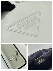 Prada Leather Tote Bag White Size 38 x 5 x 36 cm - 2