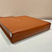 Prada Leather Tote Bag Brown Size 38 x 5 x 36 cm - 6