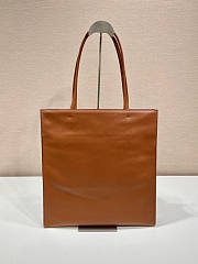 Prada Leather Tote Bag Brown Size 38 x 5 x 36 cm - 3