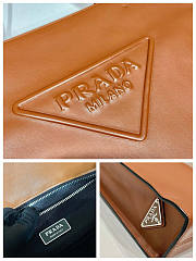 Prada Leather Tote Bag Brown Size 38 x 5 x 36 cm - 2